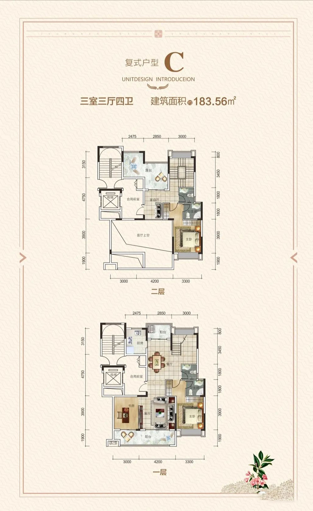 C复式户型